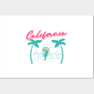 California Summer Posters and Art